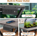 fishkeeper Heavy Duty 50 Gal Aquarium Stand with Charging Station, 720LBS