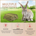 Bissap Timothy Hay Sticks for Rabbits 38PCS, Natural Timothy Grass Molar Teeth Stick Chew Toys for Bunnies Chinchillas G