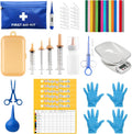 52pcs Puppy Whelping Supplies,Whelping kit,Puppies Birth,Kitten Dog Supplies,Puppy kit,Bottle Feeding kit for Newborn Pu