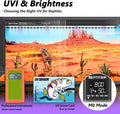 REPTITRIP 27-Inch LED UVB Reptile Light with Auto On/Off & Preset Day-Night Cycle Dimming, 4 UVI Modes Fixture Controlle