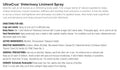 UltraCruz Veterinary Liniment Spray for Horses, 16 oz,sc-395404 (Pack of 2)