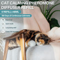 Cat Calming Diffuser Refill 6 Pack Cat Calming Pheromone Diffuser Refill Cat Plug in Pheromones Cat Stress Diffuser Cat Pheromones Calming for Cats Anxiety and Stress 48ml Vial-180 Days Fits All Cats