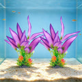 Silk Aquarium Plants 2 Pcs 8 Inches