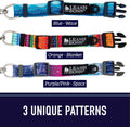 Leash Boss Martingale Collar for Dogs - Steel Chain | Reflective Nylon Dog Collar for Large Dogs, Medium and Small Dogs 
