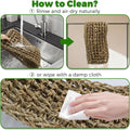 30x7inch Rat Climbing Toys for Cage, Chewable Natural Seagrass Mat