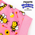 Paiaite Dog Pajamas Onesie: Comfortable Four-Legged Apparel for Small, Medium, & Large Dogs, Polyester Material for Comfort, Wrinkle Resistance, Moisture Wicking, Stretchiness Cute Bee XS