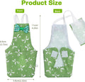 HJZHII 4 Pcs Bird Diaper, Parrot Diapers with Waterproof Inner Reusable Flight Suit Cute Soft Bird Diaper Clothes for Parakeets Cockatiel Canary Monk Parakeet (L)