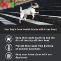 PawZ Rubber Dog Boots - Waterproof Non-Slip Dog Shoes & Booties, 12 Pack