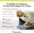 Herbsmith Kibble Seasoning – Freeze Dried Beef – Dog Food Topper for Picky Eaters - 4.5oz