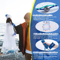 Goture 3/8" Mesh American Fishing Cast Net for Bait Fish Shrimp Trap