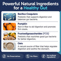 Pup Labs Tummy Essentials Probiotic Chews for Dogs, Supports Gut Health for Dogs and Firm Stools, Helps Eliminate Digest
