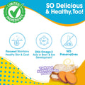 Nylabone Nubz Puppy Dog Treats, Turkey & Sweet Potato Flavor, 28 Count