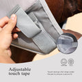 Harrison Howard Full Face Horse Fly Mask UV Protection and Breathable for Equine Use Comfortable Grey L