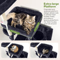 Globlazer Extra Large Cat Tower for Big Cats 20 lbs, 81in, F81
