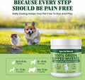 Green Lipped Mussel Powder for Dogs & Cats - 100% New Zealand Green Lipped Mussels - Natural Hip & Joint Supplement for Joints, Tendons, Ligaments, Muscles - 75 Grams - Up to 250 Servings