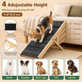 Dog Ramp for Small Dog/Bed/Couch, Foldable & Adjustable Dog Stairs