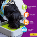 LickiMat Classic Soother Slow Feeder for Dogs Lick Mat Boredom Anxiety Reducer Perfect for Food Treats Yogurt Liquid Food Peanut Butter Fun Alternative to a Slow Feed Dog Bowl, Turquoise