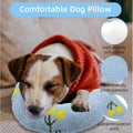 Hpmjz Dog Pillow Dogs Calming Pillow Soft Neck Pillow Anxiety Relief Sleeping Toy Ultra Soft High Density Washable Gift for Better Small Cats Joint