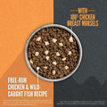 ORIJEN Wild Reserve Dry Cat Food Free-Run Chicken & Wild-Caught 6.5lb Bag
