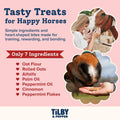 Tilby Peppermint Horse Treats 16 Ounces - Peppermint Treats for Horses and Ponies, All Natural, No Added Sugar or Molass
