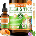 Puyrzoe Flea and Tick Prevention for Dogs, Oral Dog Flea Treatment Drops