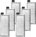 AQQA 8 Pack Aquarium Filter Cartridge Replacement Fish Tank Filter Cartridge for Aquarium Internal Filter (Small)
