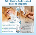 Dog Ear Cleaner, Contains Aloe Vera, Relieves Itching, Removes Earwax Buildup, Debris, Odors, Non Irritating, with Exten