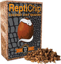 ReptiChip Reptile Bedding Loose Coconut Chip 12 Quart Coco Husk Substrate Mulch for Snake Habitat, Ball Python Terrarium