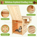 Squirrel House for Outside with Predator Guard,16.5" Squirrel Nesting Box
