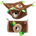 Guinea Pig Hideout, Hammock & Tunnel, Washable Cage Accessories
