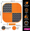 LickiMat Slomo, Cat Slow Feeder Lick Mat, Boredom Anxiety Reducer; Perfect for Food, Treats, Yogurt, or Peanut Butter. F