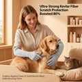 15.7 Inch Kevlar Anti-Bite Anti-Scratch Gloves, Flexible Arm Protection for Cat Grooming Nail Trimming