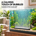 Fish Tank Bubble Strip, Aquarium Air Stone Bar with Fine Bubbles, Self-Sinking Air Diffuser for Aeration, Decorative Bub