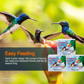 Hummer's Galore Hummingbird Food, Ready-to-Mix Hummingbird Nectar, All-Natural Nectar Collector Formula, No Preservative