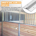 BreezeHug 6 Pcs 7ft Horse Stall Wall Stiffeners Stainless with 180 Screws