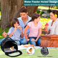 Guinea Pig Carrier with Water Bottle Holder & Washable Liner,Strap