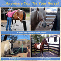 Dayimado Horse Tie Ring, Stainless Steel Tie Ring for Horses, Durable and Safe Horse Tack Supplies for Indoor and Outdoo