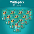 Purina Friskies Cat Treats, Party Mix Meow Luau Crunch - (Pack of 10) 2.1 oz. Pouches