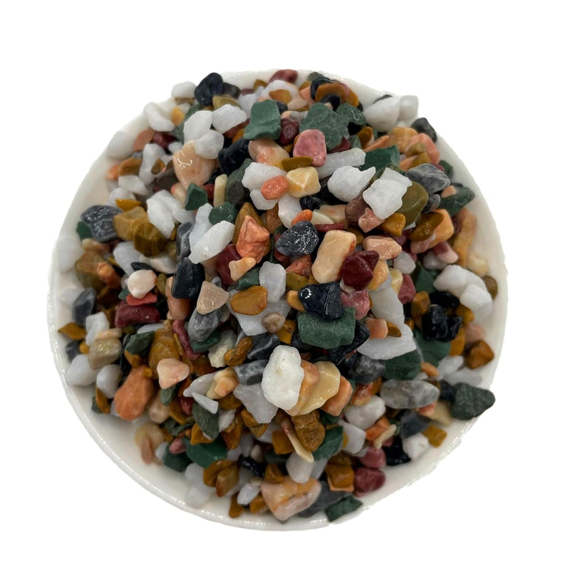 Small Aquarium Gravel for Fish Tank, Natural River Rock Pebbles for Plants Indoor, Pea Gravel for Landscaping, Aquarium 