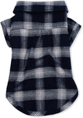 Koneseve Dog Shirt, Pet Plaid Clothes Shirt T-Shirt, Sweater Bottoming Shirt for Small Dog Cat Puppy Grid Adorable Weari