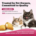 Glucosamine for Cats, Cat Joint Supplement with Chondroitin, Omega-3s & Green-Lipped Mussel, Pain Relief Crunchy & Cream