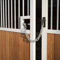 6 Pcs Metal Bucket Hooks for Horses - Heavy Duty Bucket Holder with Ring, Wall Mount Water Hangers for Stall, Barn, Farm
