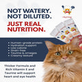 Lickable Cat Treats, Chicken & Cranberry Puree Topper, 10 Tubes