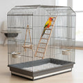 Bird Ladder for Cage, 3 PCS Bird Cage Ladder Wooden Hanging Parrot Wood Step Parakeet Ladders Climbing Small Wooden Ladd