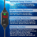 10W 5V/2A USB Super Mini Aquarium Betta Heater LED Digital for up to 1 Gal Tanks
