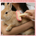 Rabbit Brush, Soft Silicone Small Animal Massage Comb, Practical Bunny Brush for Grooming, Bunny Grooming Kit Supplies S
