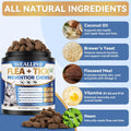 Flea and Tick Prevention for Cats, Cats Fleas Treatment 200 Soft Chews