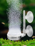 UPETTOOLS 1.4inch Nano Aquarium Air Stone Kit, Quiet Bubble Diffuser