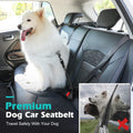 Pawaboo Dog Seat Belt for Car, with 360° Hook，20 in, Chew-Proof