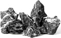 2.2-8.1 Inches Natural Seiryu Stone, 5 PCS Mixed Sizes Aquarium Rocks for Aquascaping, Iwagumi Layouts, Terrariums & Aqu